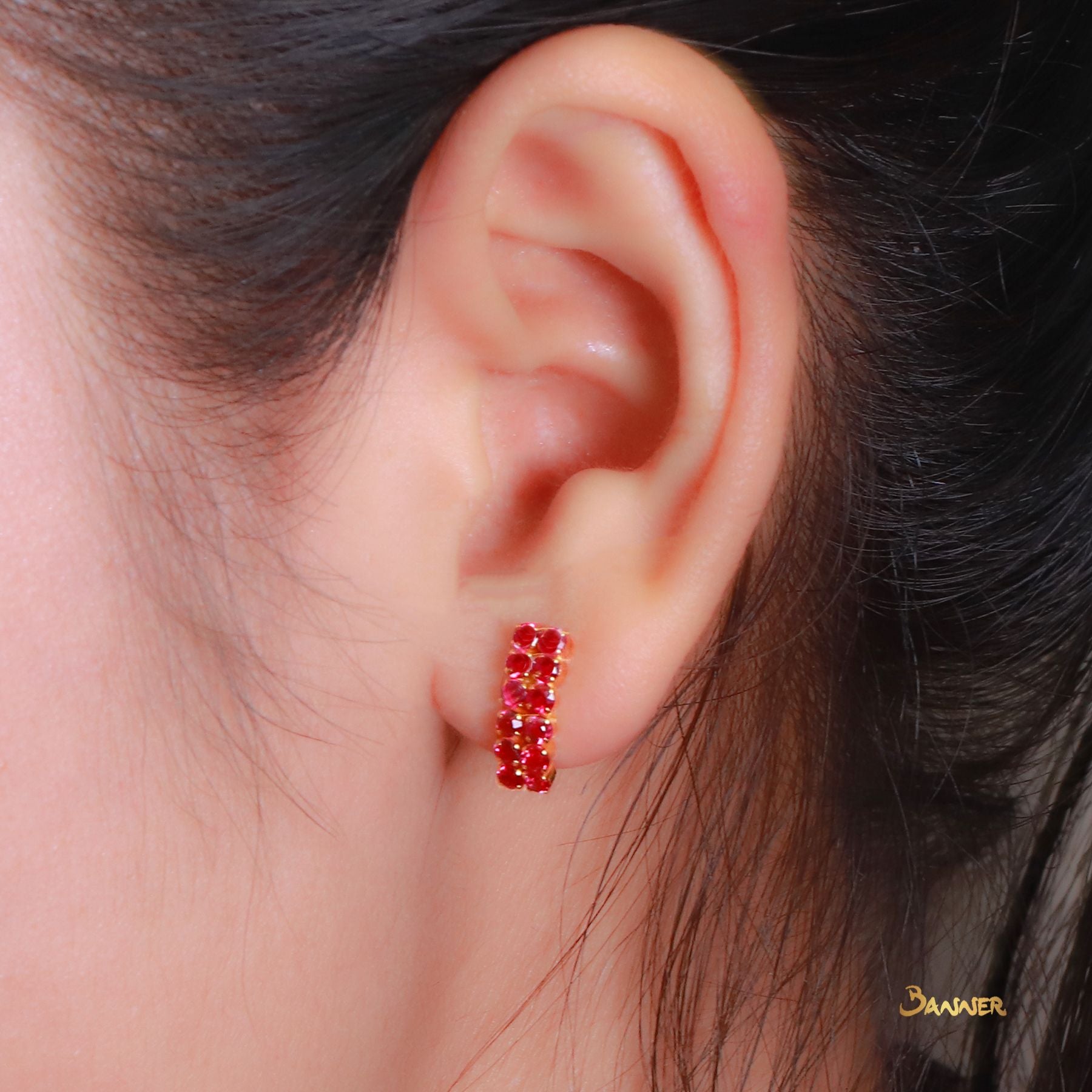 Ruby Earrings