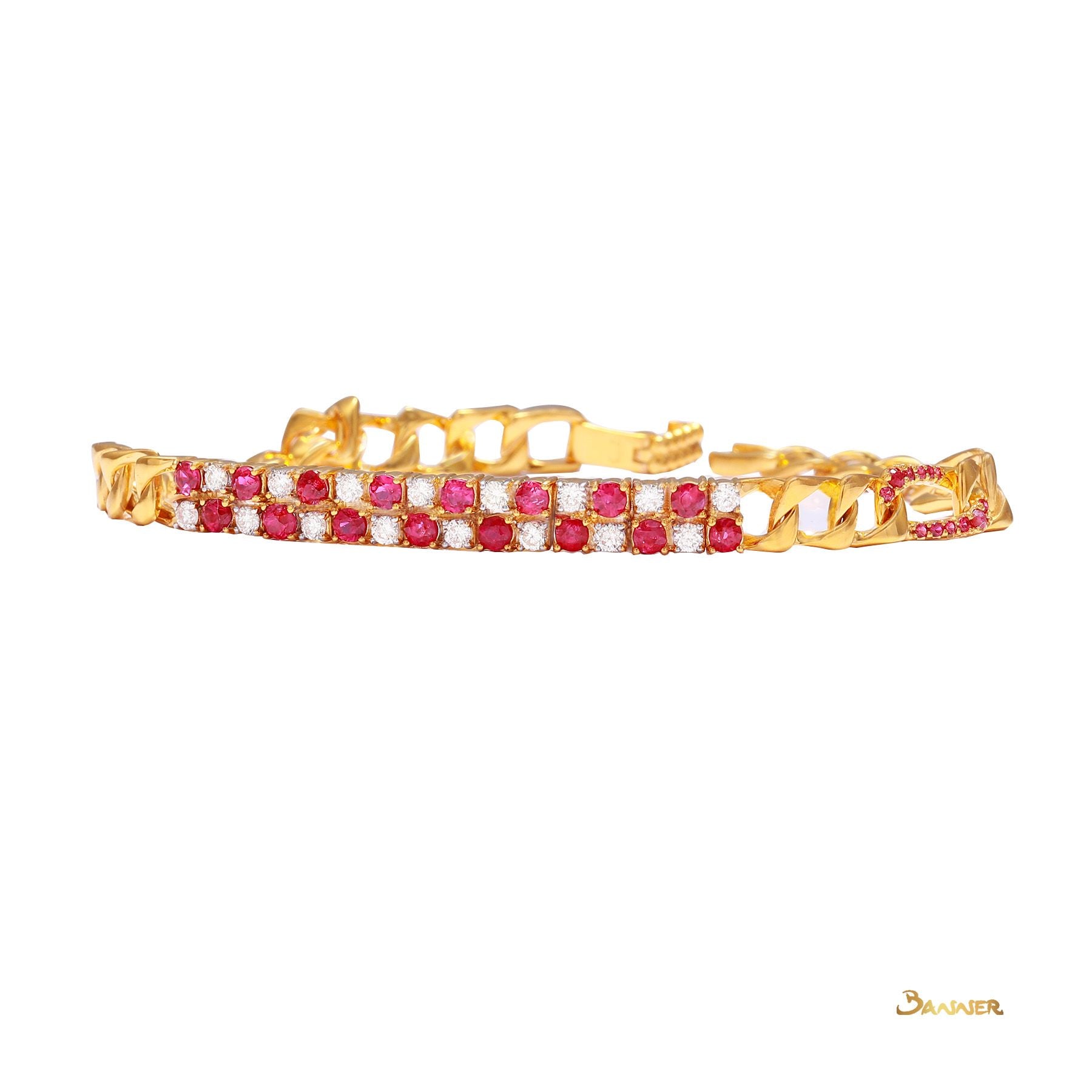 Ruby and Diamond Bracelet